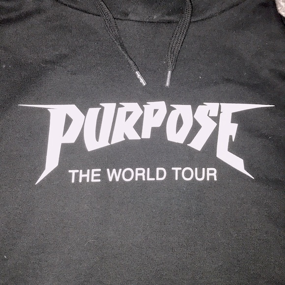Justin Bieber World Tour Purpose Sweater - Picture 2 of 4